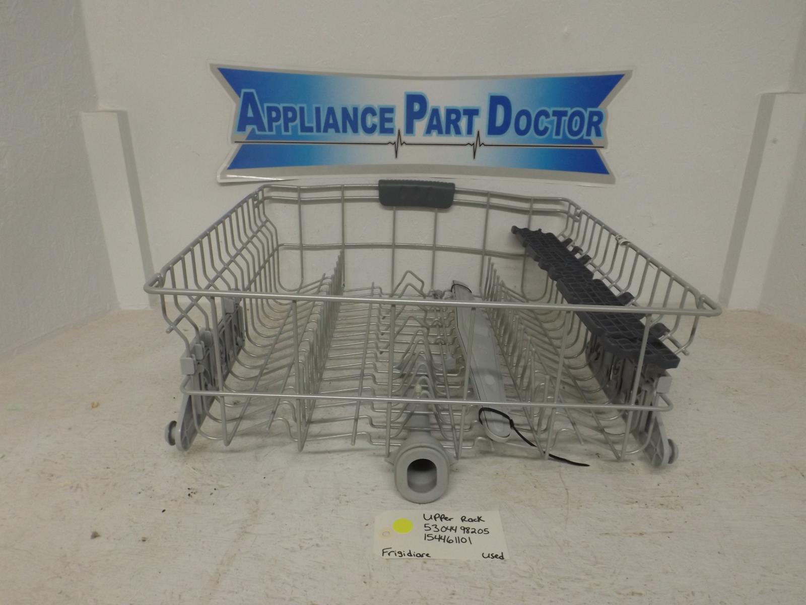 Frigidaire Dishwasher 5304498205 154461101 Upper Dish Rack Used Frigidaire Dishwasher 5304498205 154461101 Upper Dish Rack Used